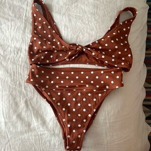 polka dot bikini
